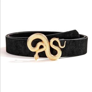 Snake Buckle Belt